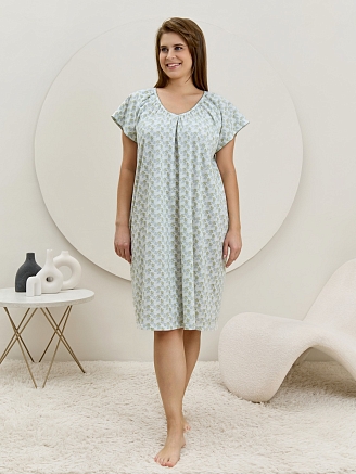 Женская ночная сорочка Эла / молочный