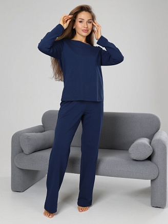 Женская пижама П-147 / синий