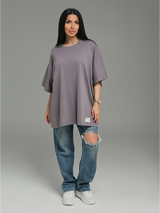 Женская футболка Анита-2 / Светлый графит