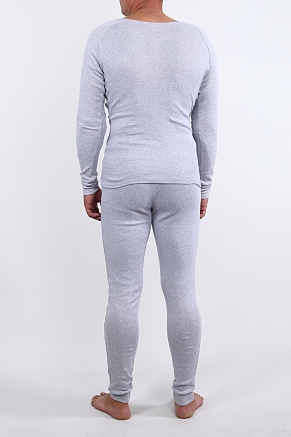 Термокомплект мужской 15401 / серый меланж
