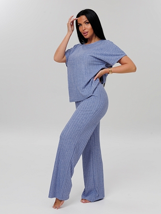 Женский костюм К-214 (Каш) / Синий