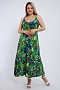 Женский сарафан Тропикана 446 / Зеленый