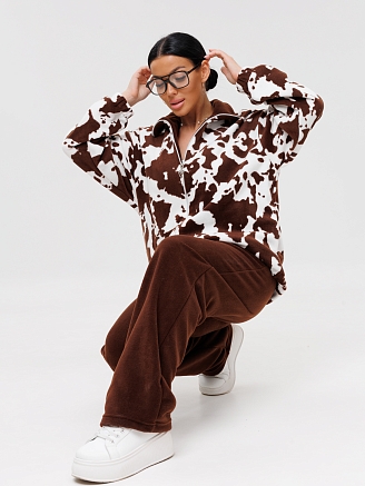 Женский костюм К-215(Ф) / Коричневый