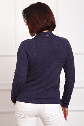 Женская водолазка 88157 / темно-синий
