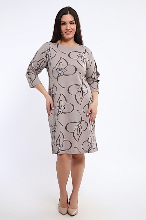 Платье женское 29022 / шоколадный