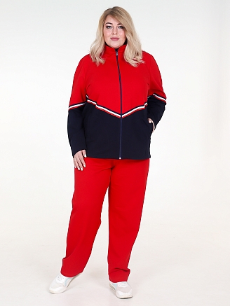Женский костюм ЛИДЕР КФ-21 / Красный