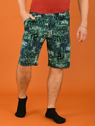 Мужские шорты М-412 / темно-зеленый