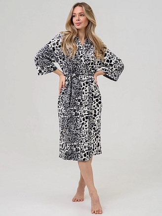 Женский халат "Сафари" 2422-В / Серый