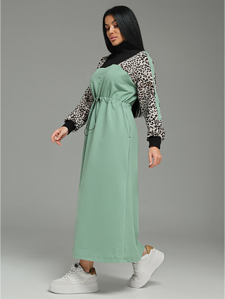 Женское платье Луиза / Оливковый