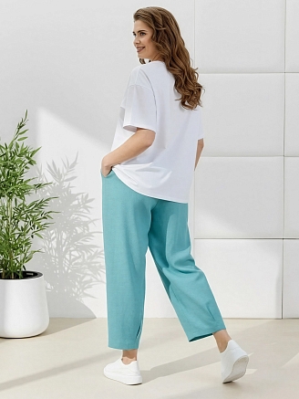 Женские брюки Габриэлла Б-072 / бирюзовый