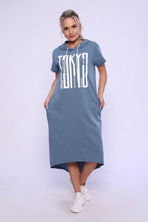 Женское платье TOKYO 494 / Серо-голубой