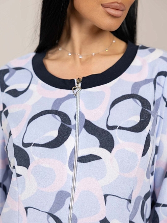 Женский халат мод.2127/1 / Синий