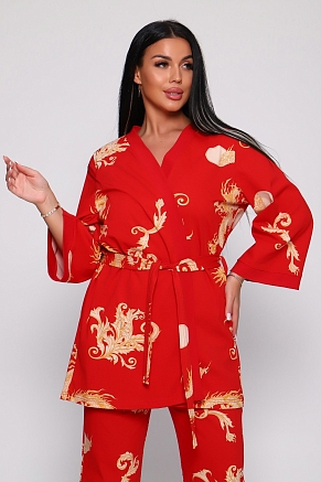 Женский комплект Мемуары 929 / Красный