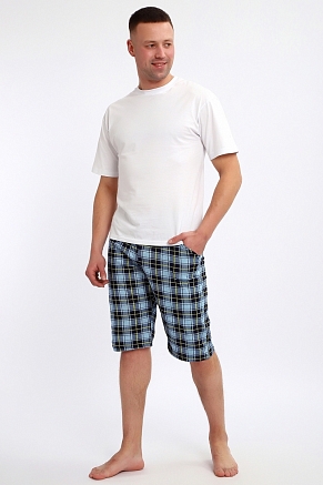 Мужские шорты 808 / Голубой