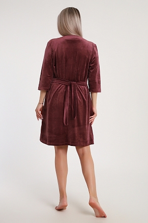 Женский халат 526 / Брусника