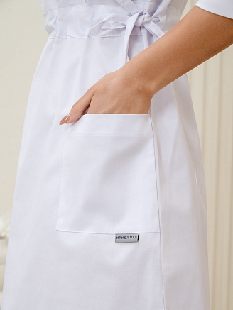 Халат-платье медицинское женское М-504-0 Элит-145/Стрейч