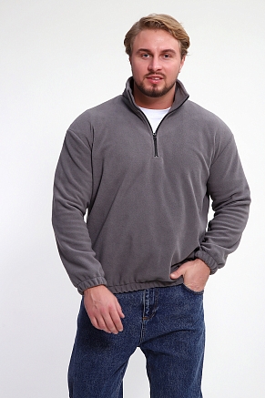 Мужская толстовка 37003 / серый