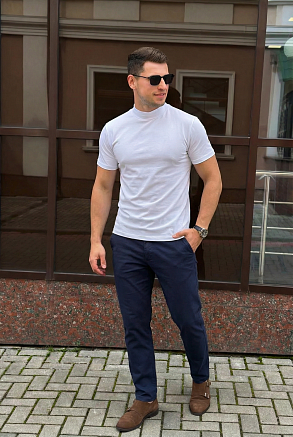 Мужская футболка 14514 / белый