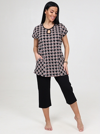 Женский костюм Дачный КК-2479 / Гусиные лапки