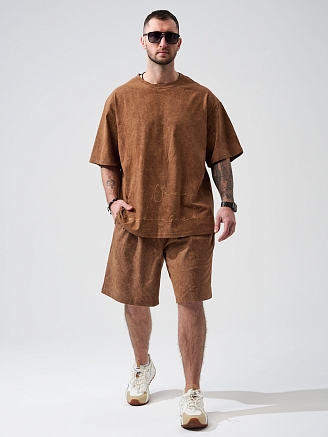 Мужской комплект "Винтаж" (бриджи) 2327-К / Коричневый