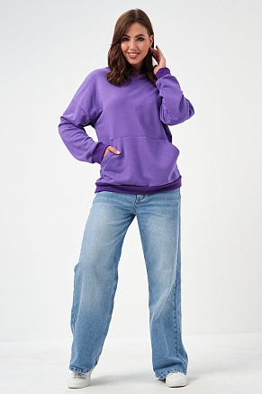 Женская толстовка 52717 / сиреневый