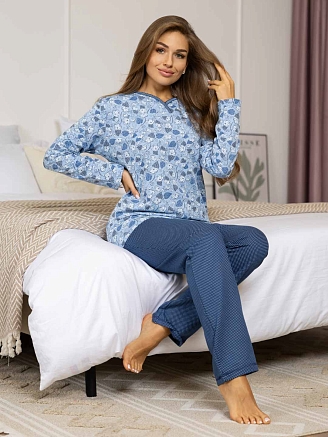 Женская пижама мод.1759/14 / Голубой