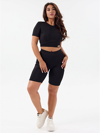 Женские велосипедки Алания / Черный