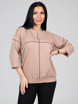 Женский свитшот Николет / бежевый