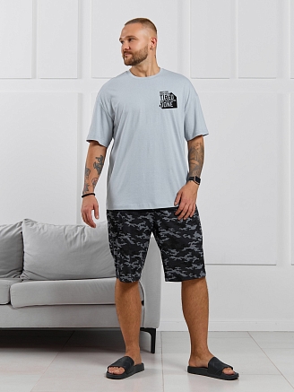 Костюм мужской Экипаж-4 / светло-серый