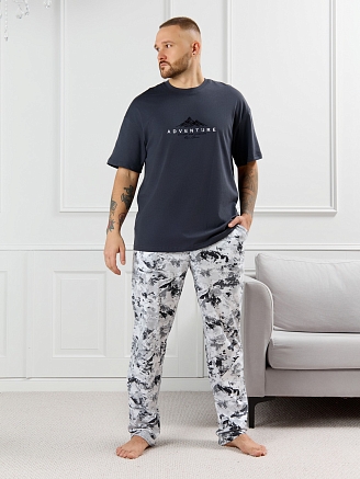 Мужской костюм Олимп-3 КП-163 / графитовый