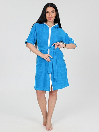 Женский халат Спорт ХМ-572 / Василек