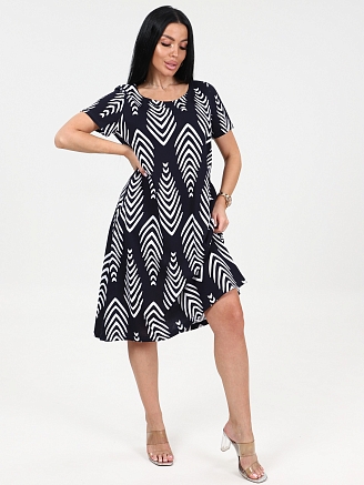 Женское платье М-999 / Пихта синий