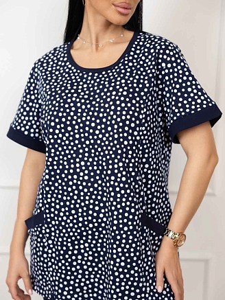 Женский костюм мод.557/12 / Синий