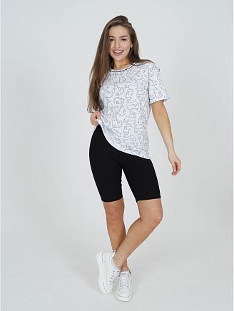 Женская футболка Бетси / Белый