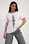 Женская футболка 85668 / белый