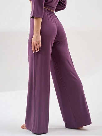 Женская пижама "Флирт" (брюки) 2407-Ви / Сиреневый