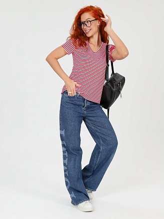 Женская футболка Лимона / Красный