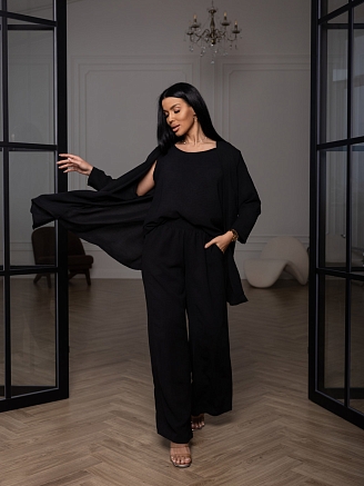 Женский костюм мод.2142/2 / Черный