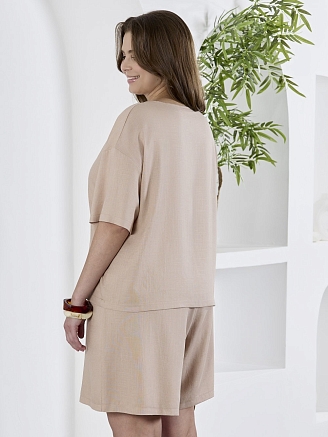 Женская блузка Камео-4 / бежевый