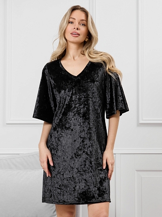 Женская туника Мерцание-1 / чёрный