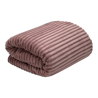 Покрывало Happy Family велсофт волна г/к №91 Пудровый