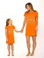 Детская сорочка "Идея" арт. дк277ор / Оранжевый
