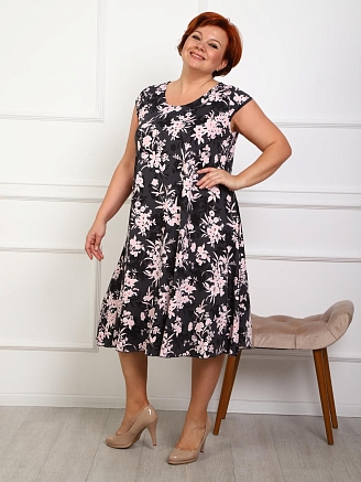 Женское платье Мурсия / Темно-серый