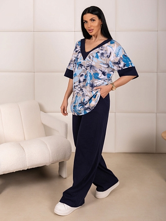 Женский костюм мод.2188 / Голубой