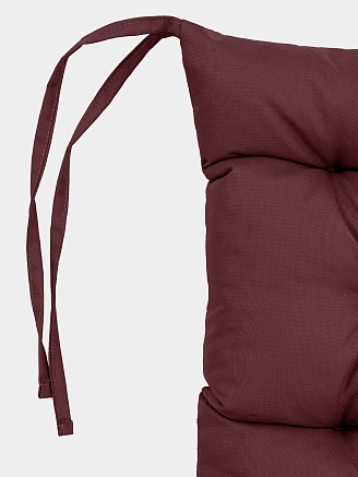 Матрас для садовой мебели арт. MO55 / Бордовый