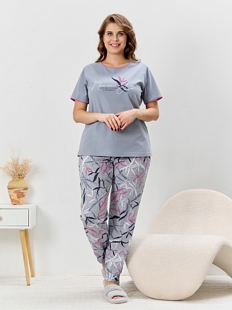 Женский костюм Канон-2 / серый