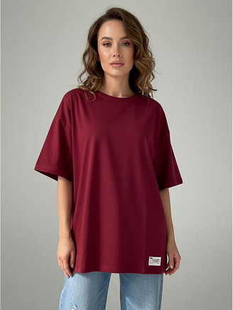 Женская футболка Анита-2 / Бордо