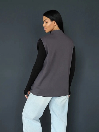 Женский жилет 2247/1 / Серый