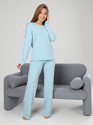 Женская пижама П-147.02 / светло-голубой