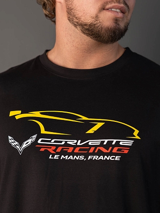 Мужская футболка мод.2164/2 / Черный